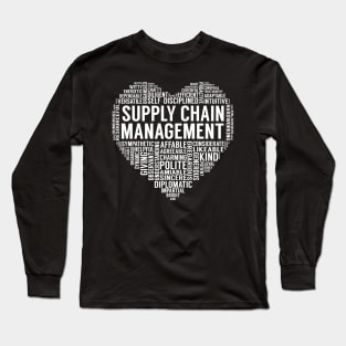 Supply Chain Management Heart Long Sleeve T-Shirt